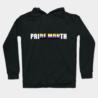 Pride Month Demon Nonbinary Hoodie